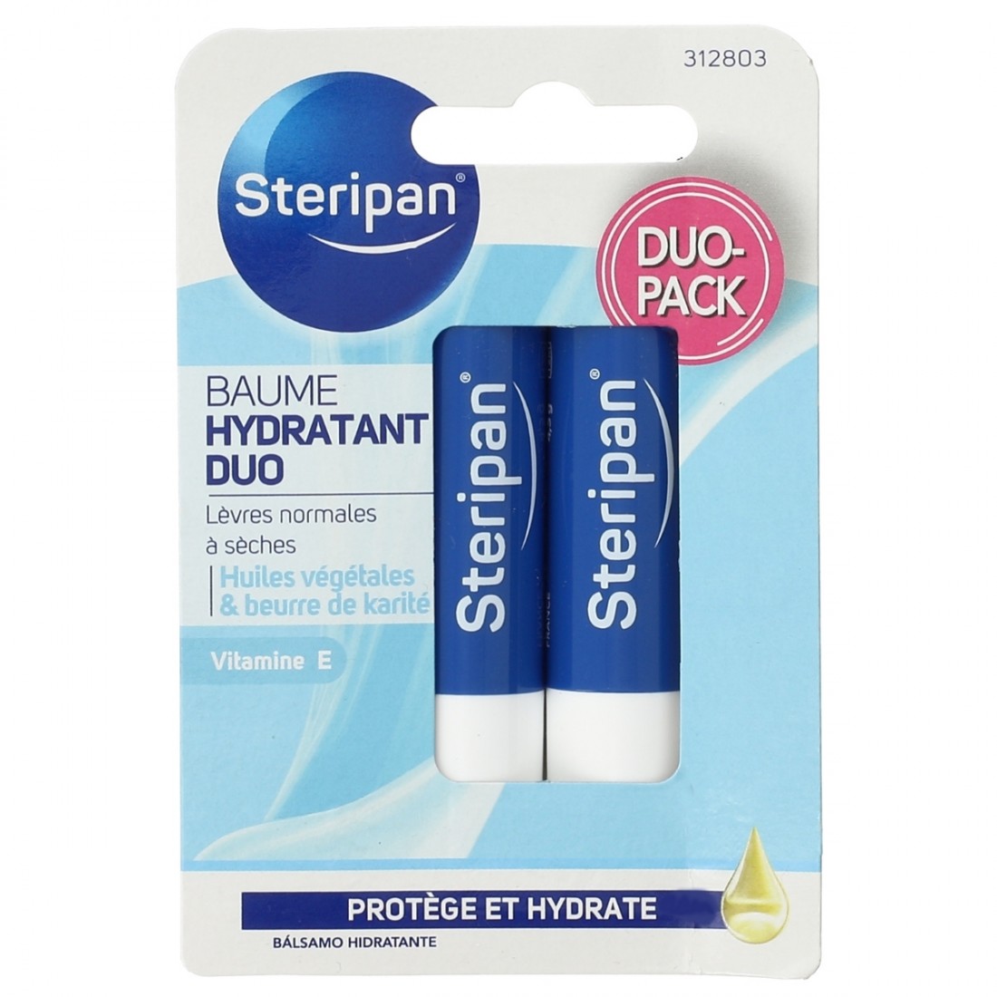 Duo baume hydratant classique