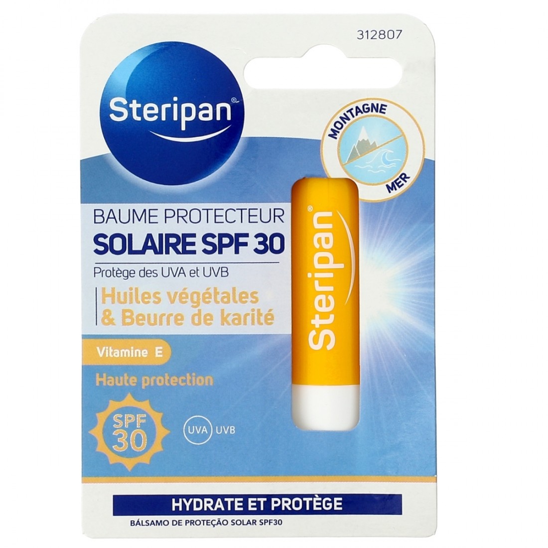 Baume protecteur solaire SPF30 Steripan