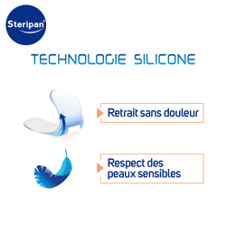 Pansements Steripan technologie Silicone