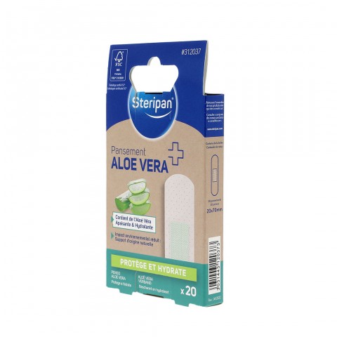 Pansement Aloe Vera Steripan cote droit