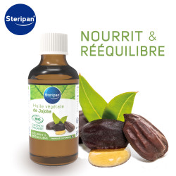 HUILE VÉGÉTALE DE JOJOBA BIO Nourrit et Rééquilibre