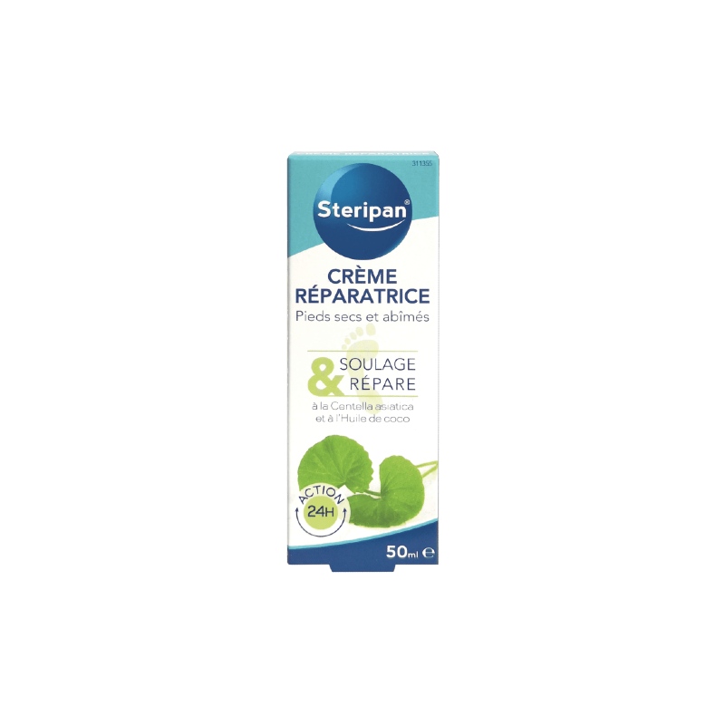 CRÈME RÉPARATRICE Pieds secs et abîmés CRÈME RÉPARATRICE Pieds secs et abîmés