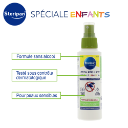 Lotion répulsive spéciale enfants anti insectes avantages