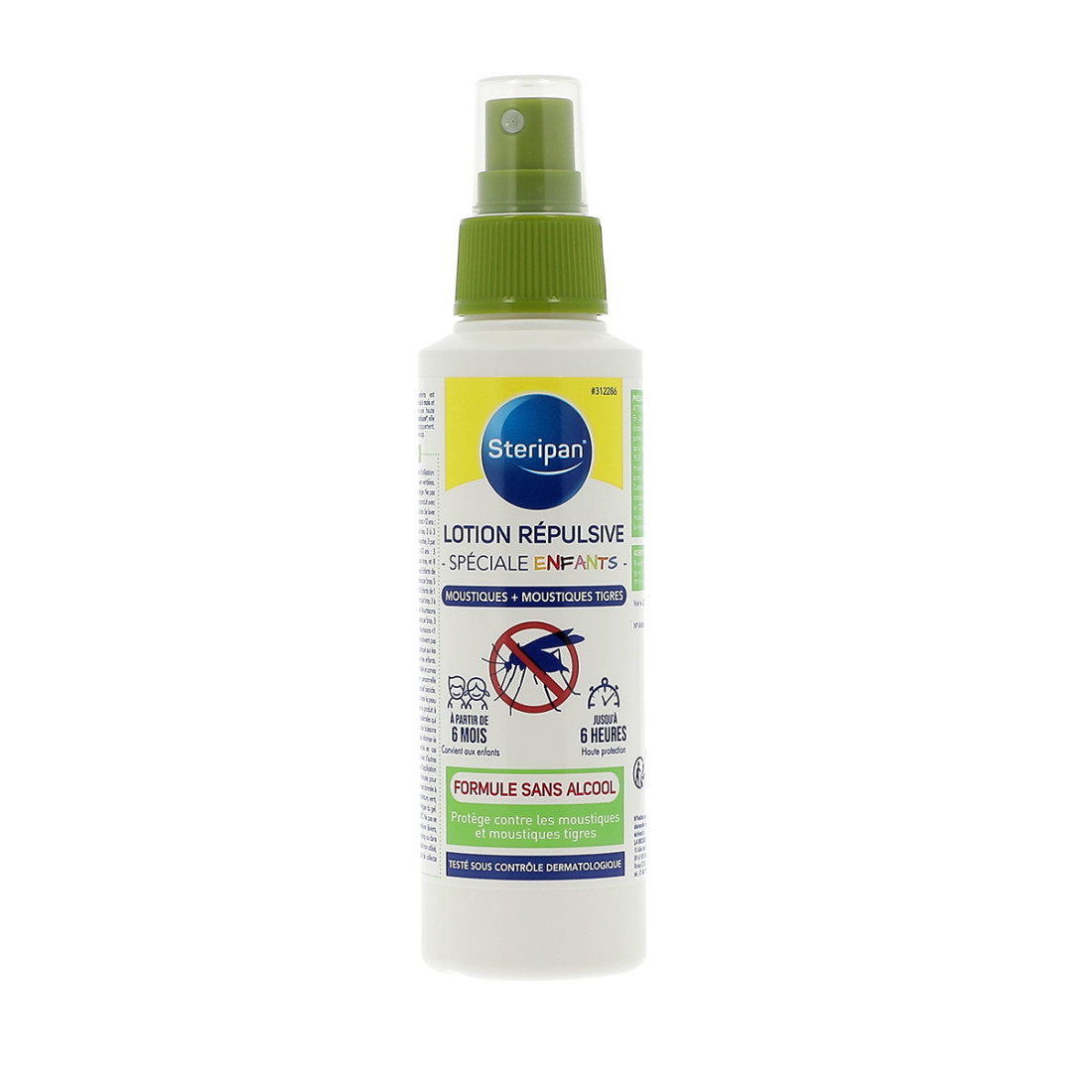 Lotion répulsive spéciale enfants anti insectes face