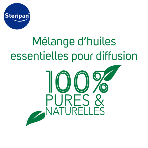 Synergie Purifiante pour Diffusion Steripan mélange d'huiles essentielles