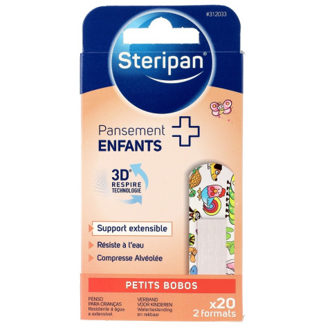 Pansement pour enfants Steripan face