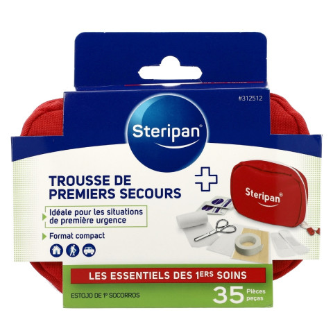 Trousse de secours MINISAN 1-2 personnes (garnie)