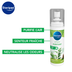 Spray purifiant Steripan avantages