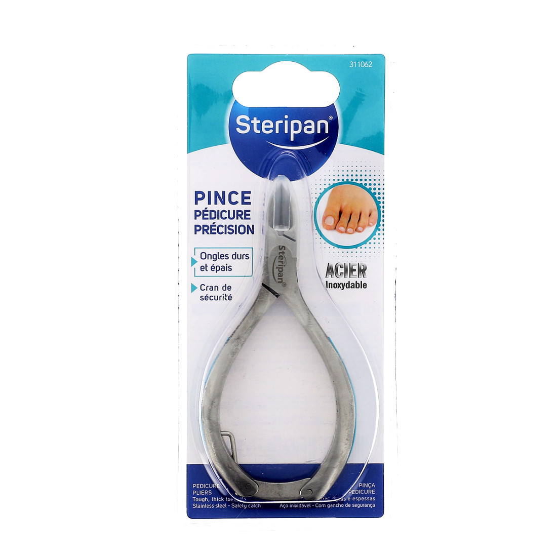 PINCE PÉDICURE PRÉCISION - STERIPAN