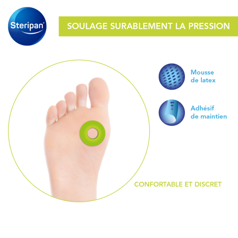 Protecteur mousse durillons Steripan  avantages