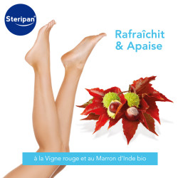 GEL JAMBES LÉGÈRES Jambes fatiguées Steripan avantages