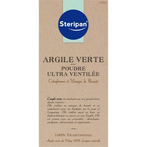 ARGILE VERTE ULTRA VENTILÉE