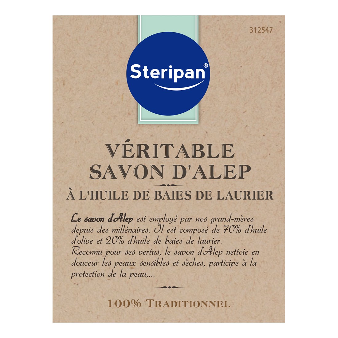VÉRITABLE SAVON D'ALEP VÉRITABLE SAVON D'ALEP
