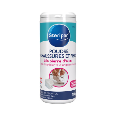 Poudre Chaussures et pieds Steripan face