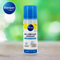 Steripan Gel Crépitant Apaisant Piqûres d'Insectes, effet immédiat.
