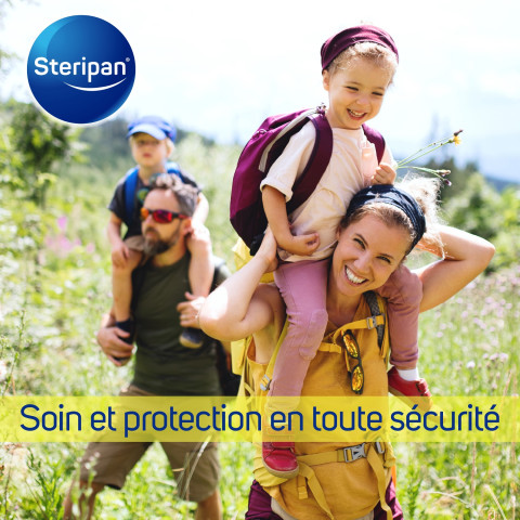 Soulagement rapide des piqûres d'insectes avec Steripan Roll-on.