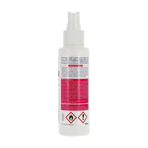étiquette lotion répulsive tiques et moustiques