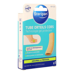 Tube orteils protecteurs cors Steripan côté gauche