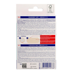 Traitement verrues Pansement Dermo-Actif Steripan dos