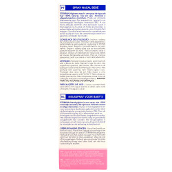 Spray nasal bébé enfant Steripan dos