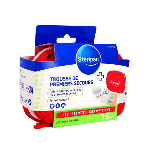 Trousse de secours grand format Steripan côté droit