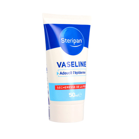 Vaseline Steripan produit nu gauche