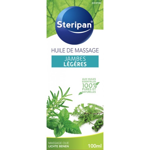HUILE DE MASSAGE JAMBES LÉGÈRES