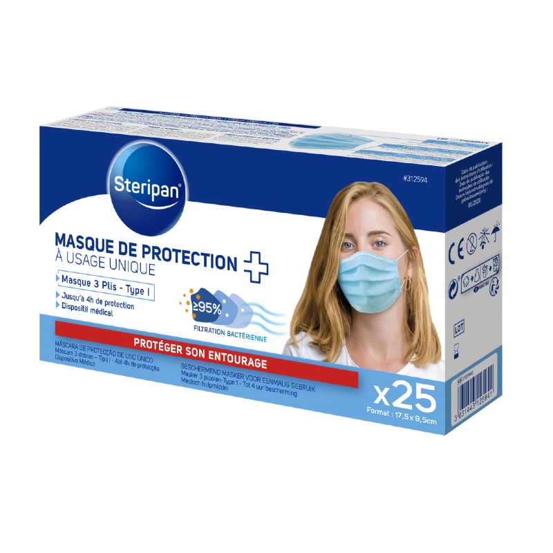 MASQUE DE PROTECTION À USAGE UNIQUE MASQUE DE PROTECTION À USAGE UNIQUE