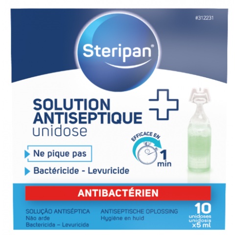 SOLUTION ANTISEPTIQUE UNIDOSE