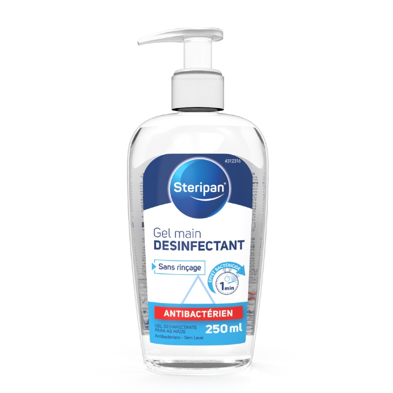 GEL ANTIBACTÉRIEN POUR LES MAINS