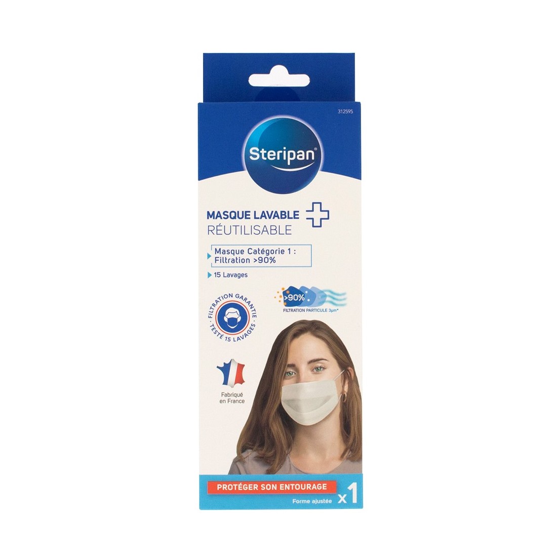 MASQUE DE PROTECTION RÉUTILISABLE