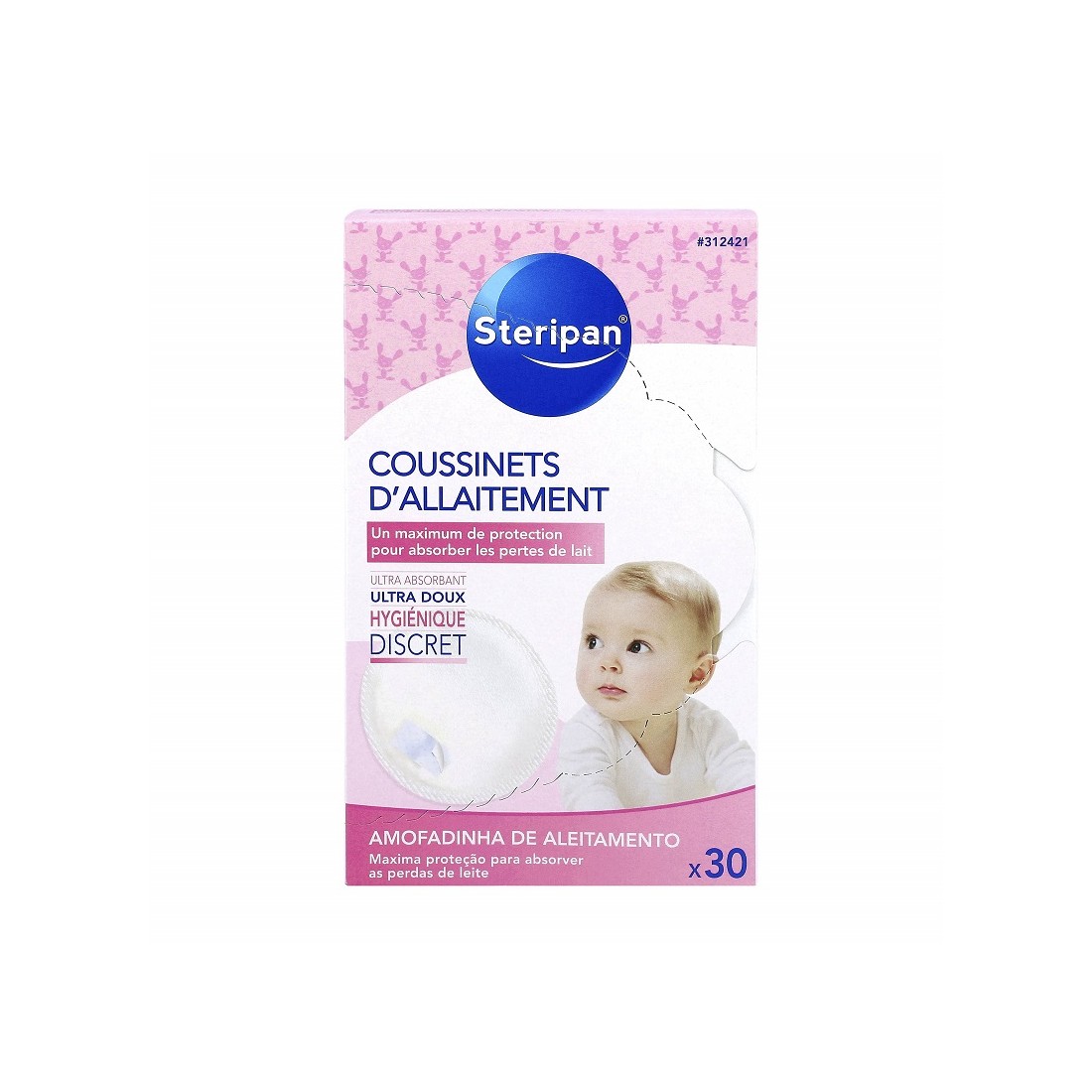 COUSSINET D'ALLAITEMENT Face COUSSINET D'ALLAITEMENT Face