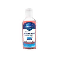 GEL MAINS DESINFECTANT ANTIBACTERIEN PARFUME FACE