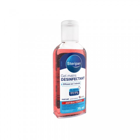 GEL MAINS DESINFECTANT ANTIBACTERIEN PARFUME COTE GAUCHE