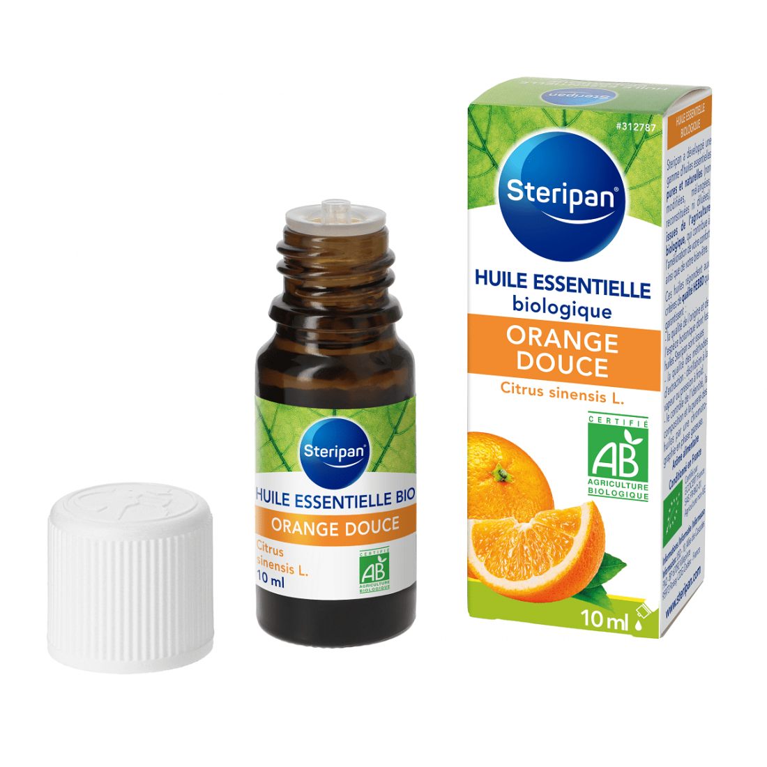 Huile Essentielle Dorange Douce Bio Steripan